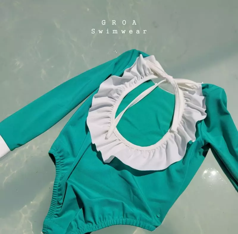 Groa - Korean Children Fashion - #kidsshorts - Roa Frill Swimwear - 6