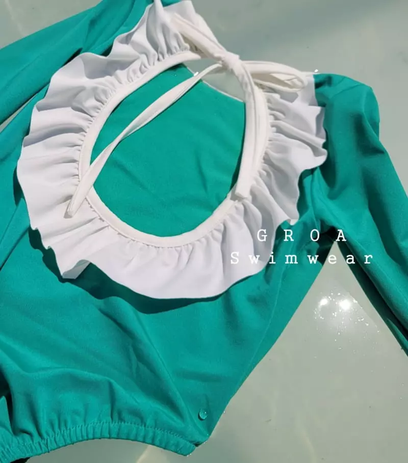 Groa - Korean Children Fashion - #kidsstore - Roa Frill Swimwear - 7