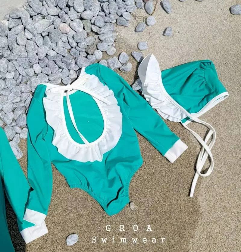 Groa - Korean Children Fashion - #kidzfashiontrend - Roa Frill Swimwear - 8