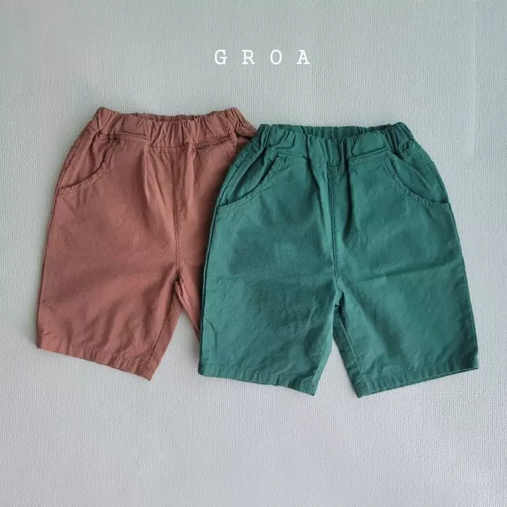 Groa - Korean Children Fashion - #littlefashionista - Linen Capri Pants - 2