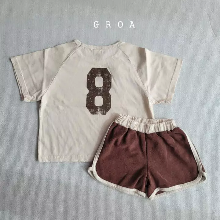 Groa - Korean Children Fashion - #littlefashionista - 8 Raglan Tee - 3