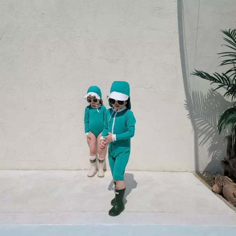 Groa - Korean Children Fashion - #littlefashionista - Roa All In One Swimwear - 9