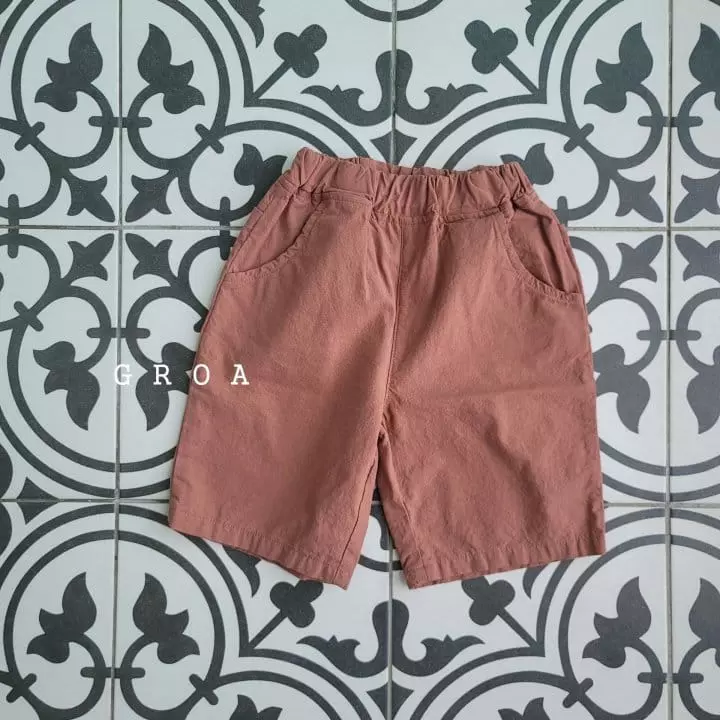 Groa - Korean Children Fashion - #magicofchildhood - Linen Capri Pants - 3