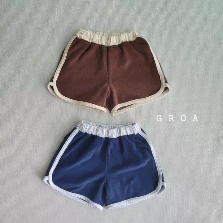 Groa - Korean Children Fashion - #prettylittlegirls - Terry Shorts - 3