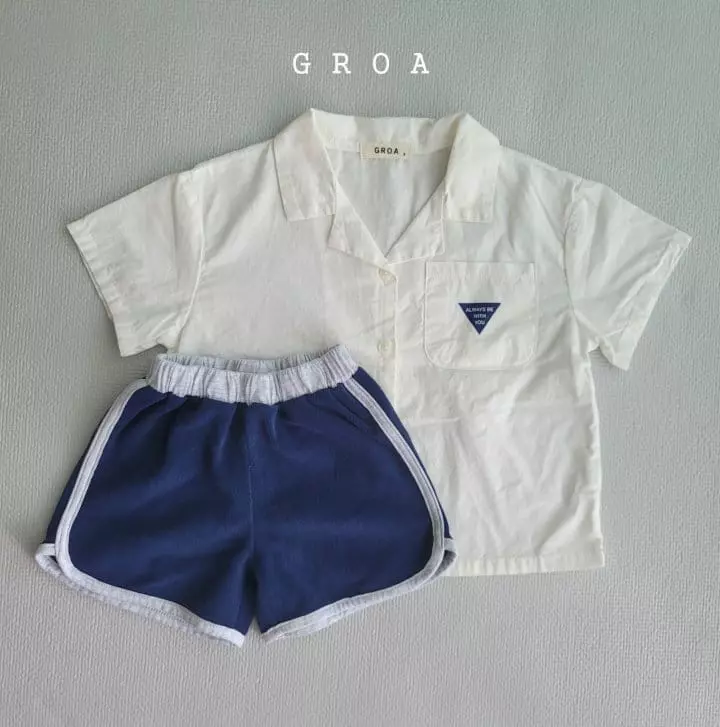 Groa - Korean Children Fashion - #stylishchildhood - Terry Shorts - 6