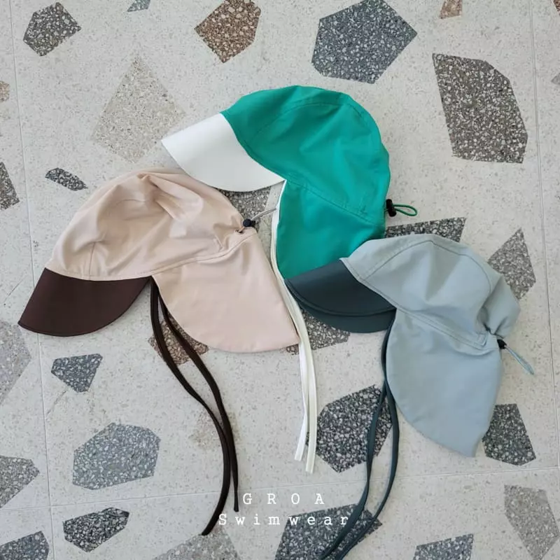 Groa - Korean Children Fashion - #toddlerclothing - Roa Swim Hat Boy