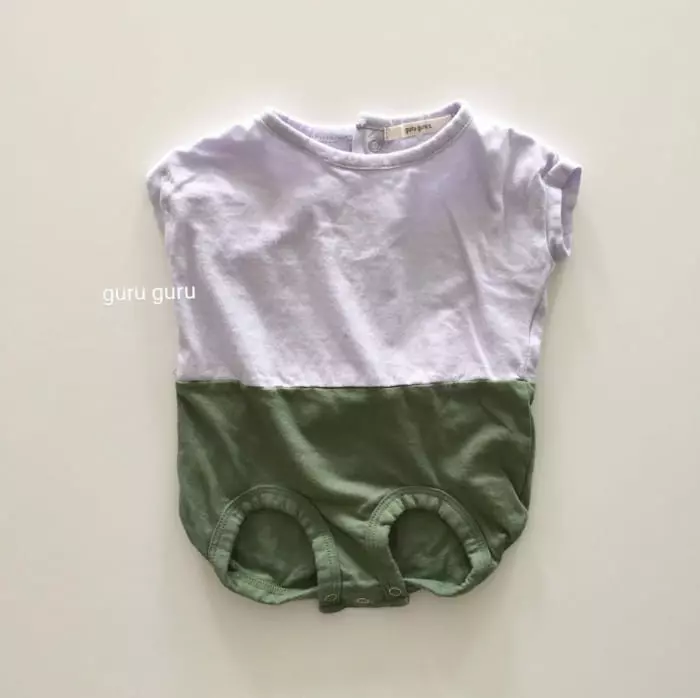Guru Guru - Korean Baby Fashion - #babyboutiqueclothing - Half Bodysuit - 2
