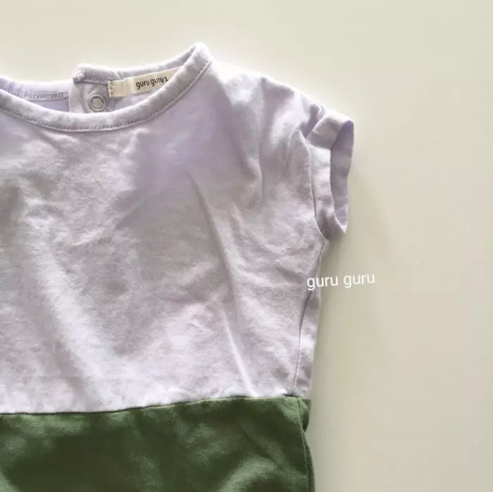 Guru Guru - Korean Baby Fashion - #babyclothing - Half Bodysuit - 3