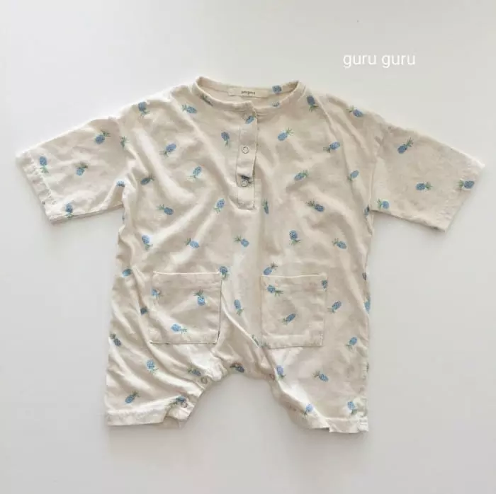 Guru Guru - Korean Baby Fashion - #babyfashion - Sweet Bodysuit - 2