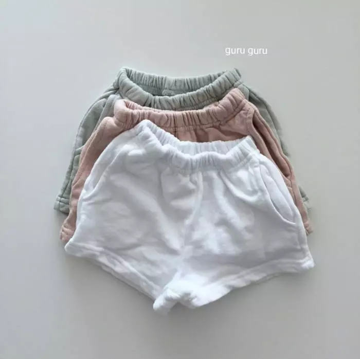 Guru Guru - Korean Baby Fashion - #babyfashion - Terry Shorts