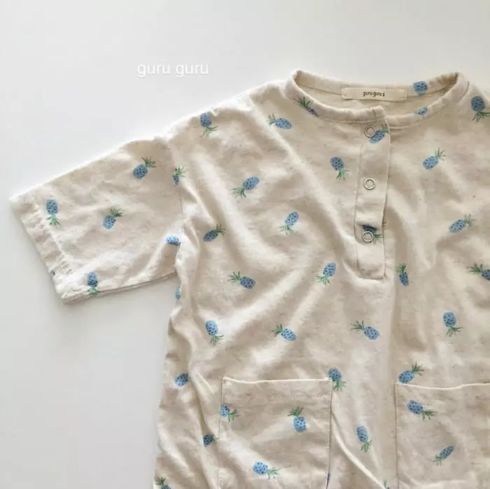 Guru Guru - Korean Baby Fashion - #babyfever - Sweet Bodysuit - 3