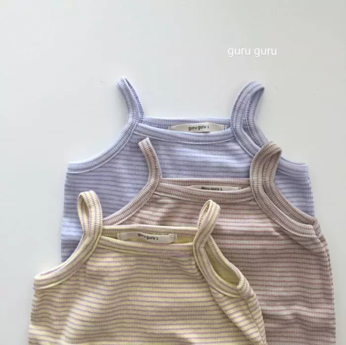 Guru Guru - Korean Baby Fashion - #babygirlfashion - Rolly Pop Sleeveless - 2