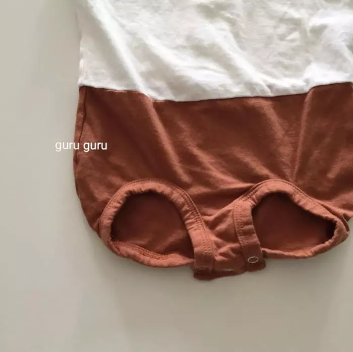 Guru Guru - Korean Baby Fashion - #babyoninstagram - Half Bodysuit - 8