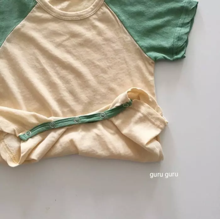 Guru Guru - Korean Baby Fashion - #babyoninstagram - Summer Raglan Bodysuit - 7