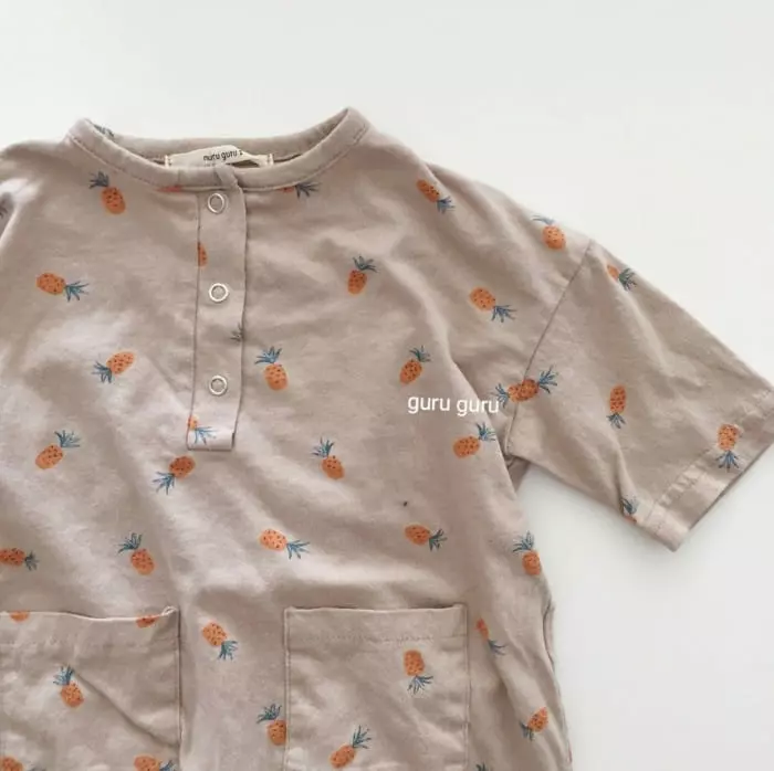 Guru Guru - Korean Baby Fashion - #babyootd - Sweet Bodysuit - 7