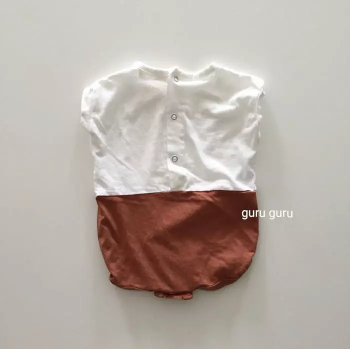 Guru Guru - Korean Baby Fashion - #babyootd - Half Bodysuit - 9