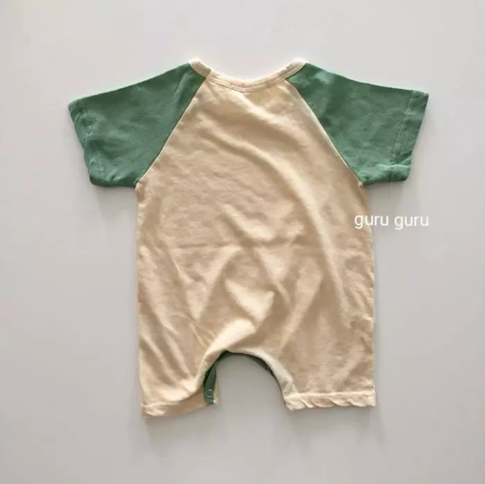 Guru Guru - Korean Baby Fashion - #babyootd - Summer Raglan Bodysuit - 8