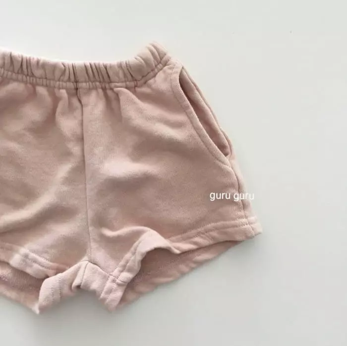 Guru Guru - Korean Baby Fashion - #babyoutfit - Terry Shorts - 7