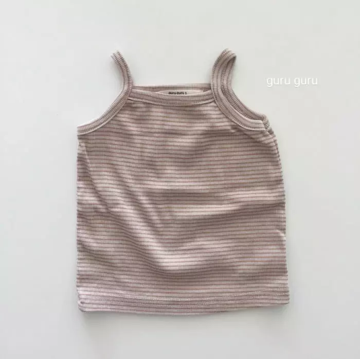 Guru Guru - Korean Baby Fashion - #babyoutfit - Rolly Pop Sleeveless - 6