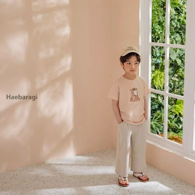 Haebaragi - Korean Children Fashion - #childofig - Bread Bear Tee - 12