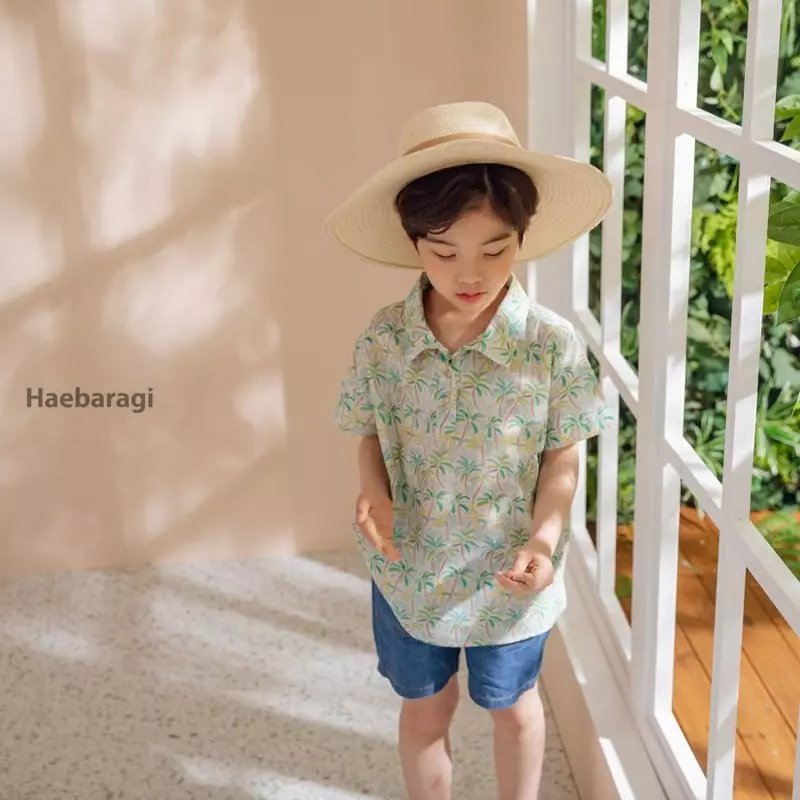 Haebaragi - Korean Children Fashion - #childofig - Palm Shirt - 5