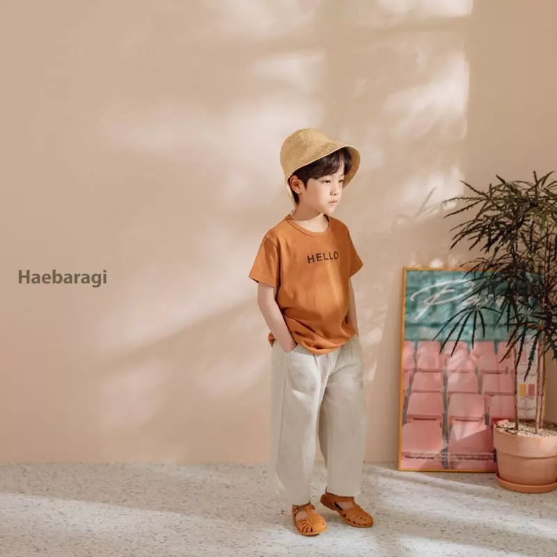 Haebaragi - Korean Children Fashion - #childofig - Hello Tee - 10