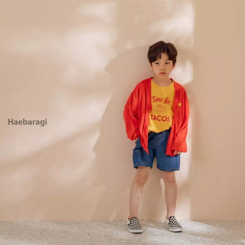 Haebaragi - Korean Children Fashion - #discoveringself - Pocket Jeans - 3