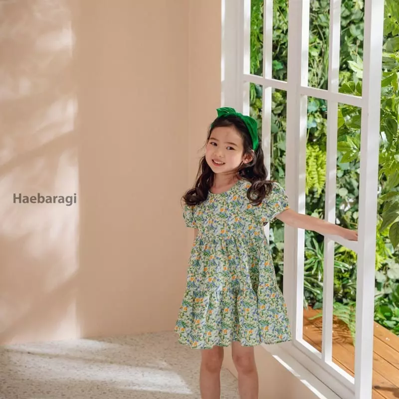 Haebaragi - Korean Children Fashion - #discoveringself - Flower Cancan One-piece