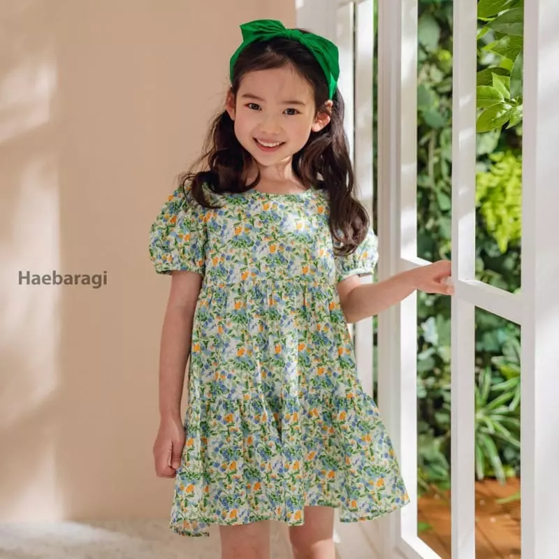 Haebaragi - Korean Children Fashion - #fashionkids - Flower Cancan One-piece - 2