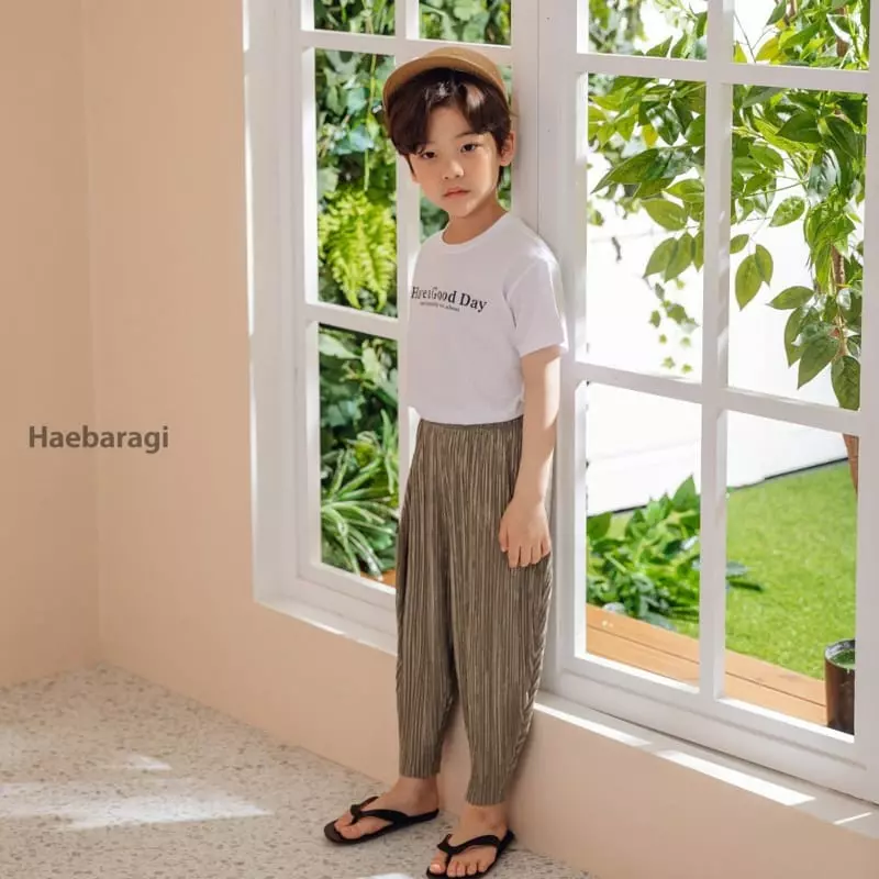 Haebaragi - Korean Children Fashion - #kidsshorts - Good Day Tee - 11