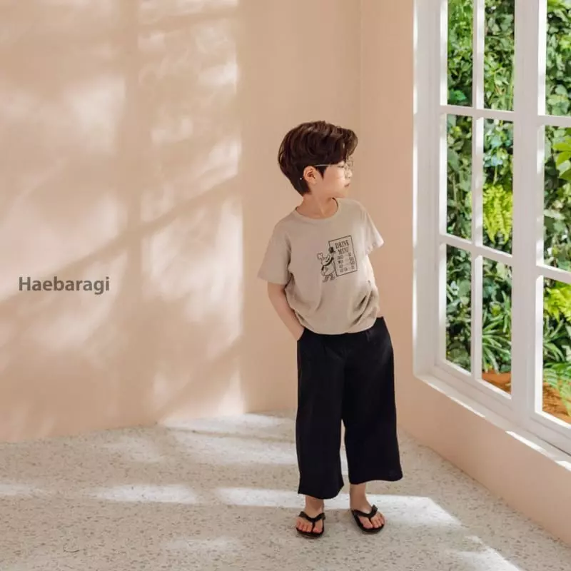 Haebaragi - Korean Children Fashion - #kidsshorts - Milk Tee - 6