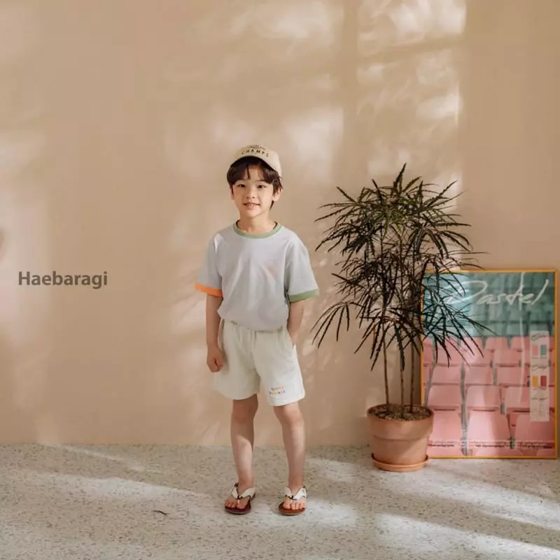 Haebaragi - Korean Children Fashion - #kidsstore - Spoty Color Tee
