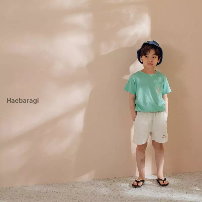 Haebaragi - Korean Children Fashion - #littlefashionista - Pocket Tee - 8