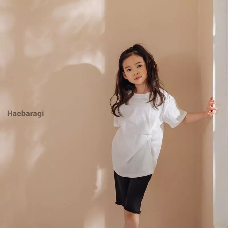 Haebaragi - Korean Children Fashion - #minifashionista - Capri Jeans - 3