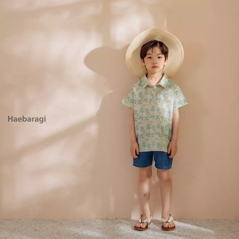 Haebaragi - Korean Children Fashion - #minifashionista - Palm Shirt - 3