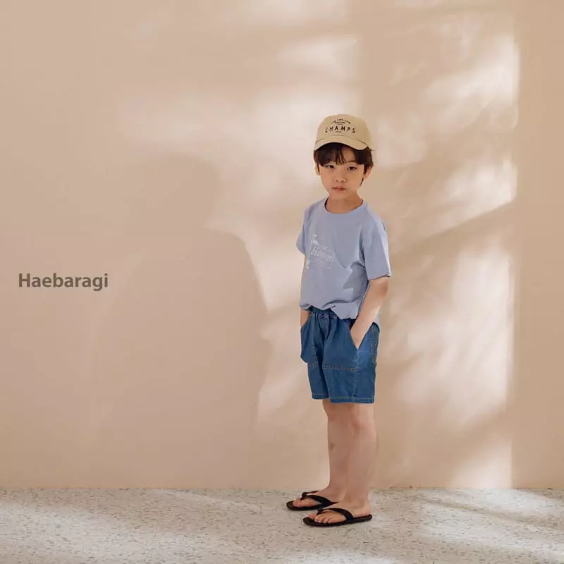 Haebaragi - Korean Children Fashion - #minifashionista - Pocket Jeans - 11