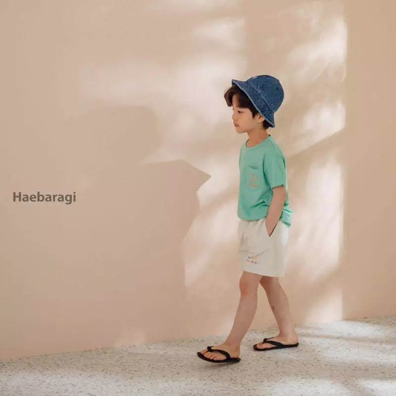 Haebaragi - Korean Children Fashion - #minifashionista - Pocket Tee - 10