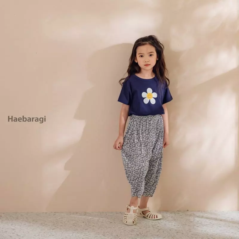 Haebaragi - Korean Children Fashion - #minifashionista - Flower Tee - 8
