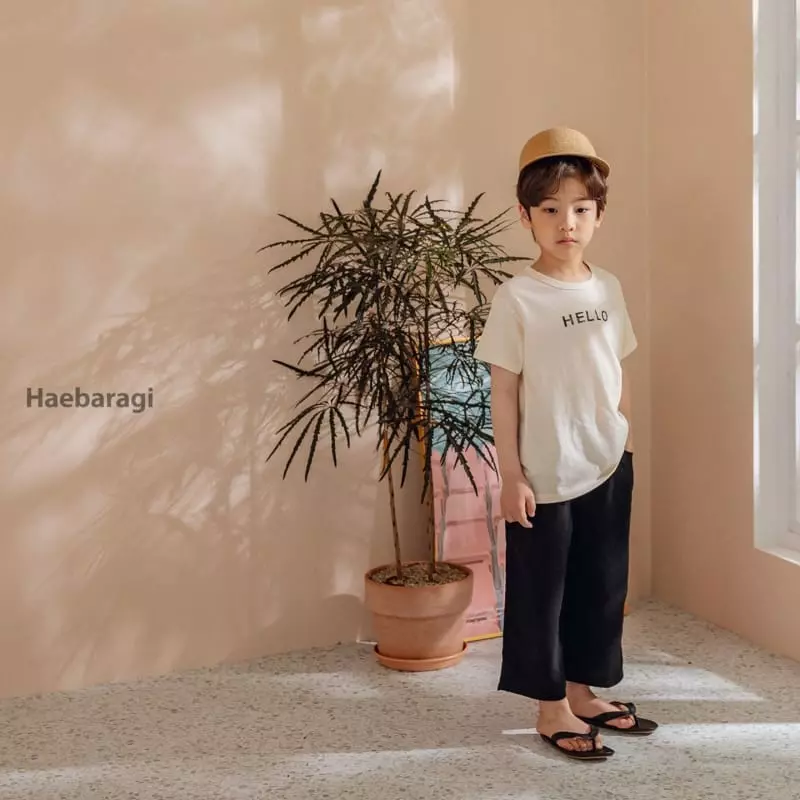 Haebaragi - Korean Children Fashion - #minifashionista - Hello Tee - 5