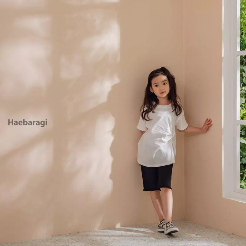 Haebaragi - Korean Children Fashion - #minifashionista - Capri Jeans - 4