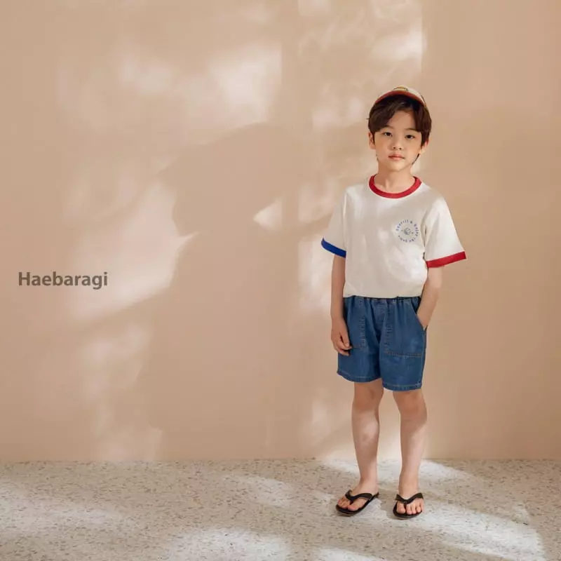 Haebaragi - Korean Children Fashion - #prettylittlegirls - Spoty Color Tee - 7