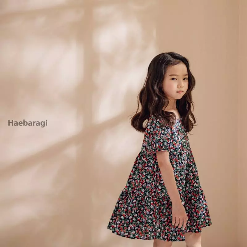 Haebaragi - Korean Children Fashion - #prettylittlegirls - Flower Cancan One-piece - 10