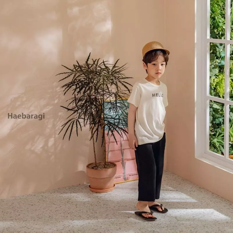Haebaragi - Korean Children Fashion - #prettylittlegirls - Hello Tee - 6