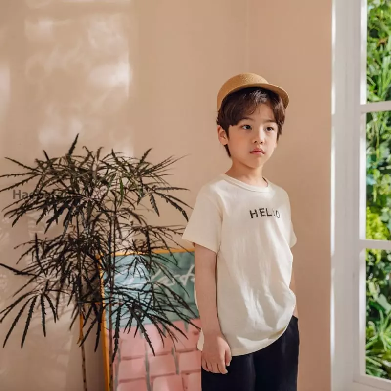 Haebaragi - Korean Children Fashion - #stylishchildhood - Hello Tee - 9