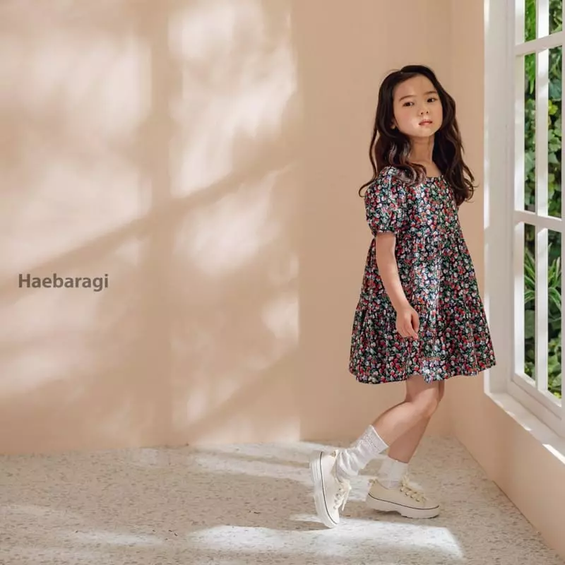 Haebaragi - Korean Children Fashion - #todddlerfashion - Flower Cancan One-piece - 11