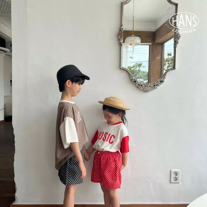 Han's - Korean Children Fashion - #kidzfashiontrend - Music Tee - 4