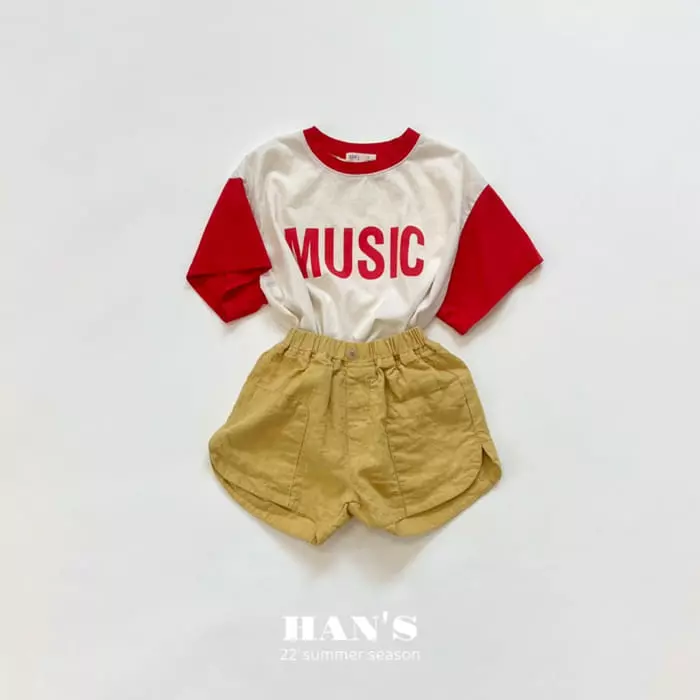 Han's - Korean Children Fashion - #childofig - Music Tee - 9