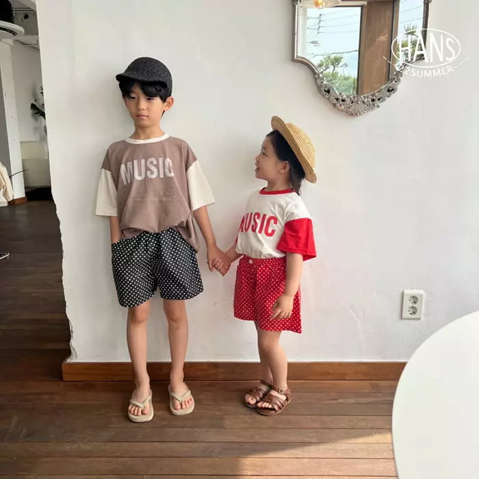Han's - Korean Children Fashion - #childofig - Dot Shorts - 4
