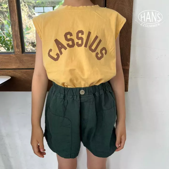 Han's - Korean Children Fashion - #childrensboutique - Day Linen Shorts - 4