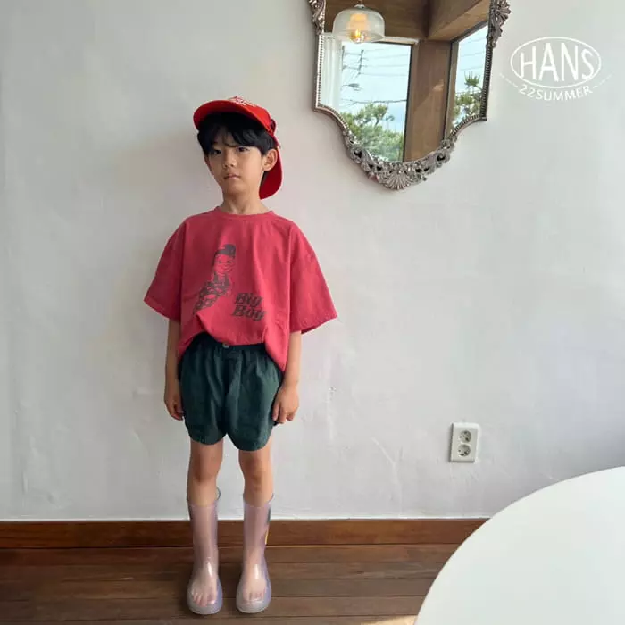 Han's - Korean Children Fashion - #kidsshorts - Big Boy Tee - 3